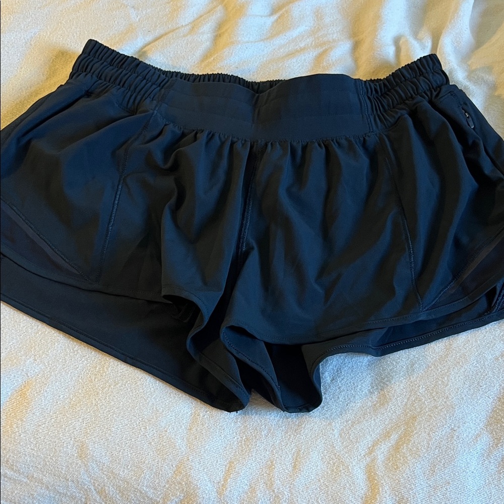 Lululomen Women's Navy Blue Shorts